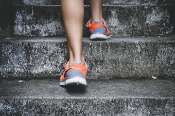 Person running